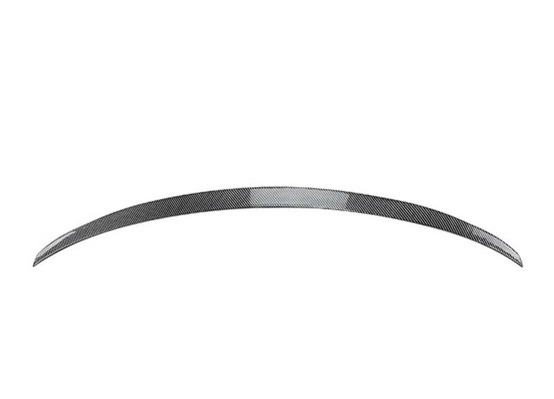 Auto Heckspoilerflügel Für A3 Für S3 Für 8V Für Limousine 2014-2020 Auto Hinten Trunk Lip Spoiler Flügel Heckdachspoiler(Carbon Look) von Awqmx