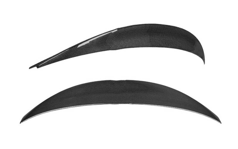 Auto Heckspoilerflügel Für A4 Für S4 Für B9 Für B9.5 Limousine PSM/S/M4/HK/S 2016-2023 Carbon Fiber Heckspoiler Kofferraumflügel Heckdachspoiler(HK Style Spoiler) von Awqmx