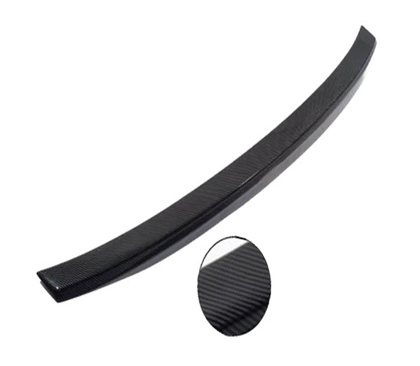 Auto Heckspoilerflügel Für Toyota Für Corolla Limousine 2006-2013 Auto Spoiler Flügel Hinten Stamm Deckel Lip Ducktail Spoiler Heckdachspoiler(Carbon Fiber Look) von Awqmx