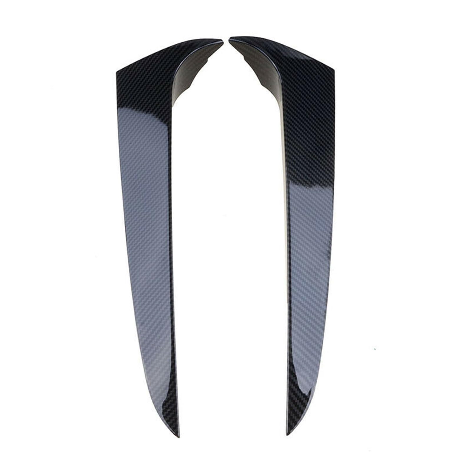 Auto Heckspoilerflügel Für X3 Für F25 2011-2017 2Pcs Auto Heckscheibe Seitenspoilerflügel Heckdachspoiler(Carbon Fiber Look) von Awqmx