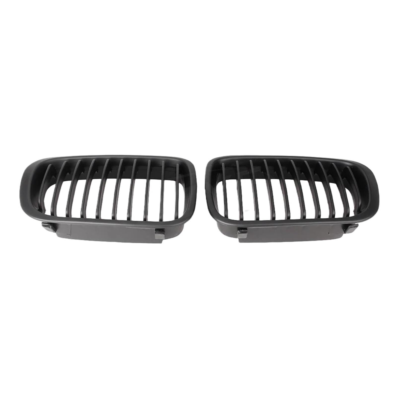 Auto Kühlergrill Für 3 Serie E46 Touring Limousine 4-Türer 1998 1999 2000 2001 2 Stücke Auto Front Kühler Niere Grill Mesh Grille ABS Front Kühlergrill von Awqmx