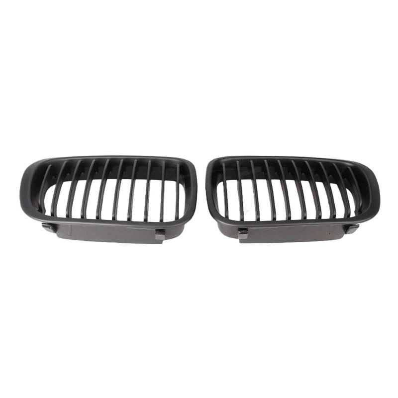 Auto Kühlergrill Für 3 Serie E46 Touring Limousine 4-Türer 1998 1999 2000 2001 2 Stücke Auto Front Kühler Niere Grill Mesh Grille ABS Front Kühlergrill von Awqmx