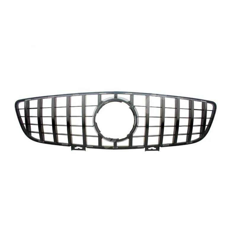 Auto Kühlergrill Für Benz Für C197 R197 SLS Für AMG 2010 2011 2012 2013 2014 2015 Vorne Racing Billet Stoßstange Grille Obere Abdeckung Front Kühlergrill(Schwarz) von Awqmx