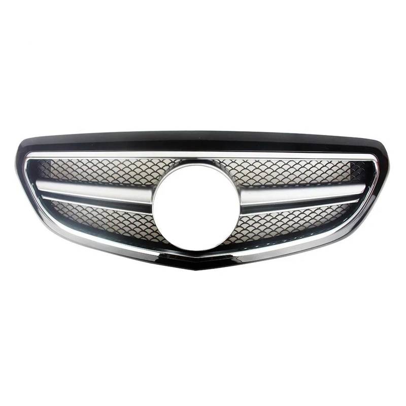 Auto Kühlergrill Für Benz Für E-Klasse W212 2014 2015 2016 Auto Front Racing Billet Stoßstange Grille Oberen Facelift Grill Front Kühlergrill(with Camera Hole Black Frame) von Awqmx