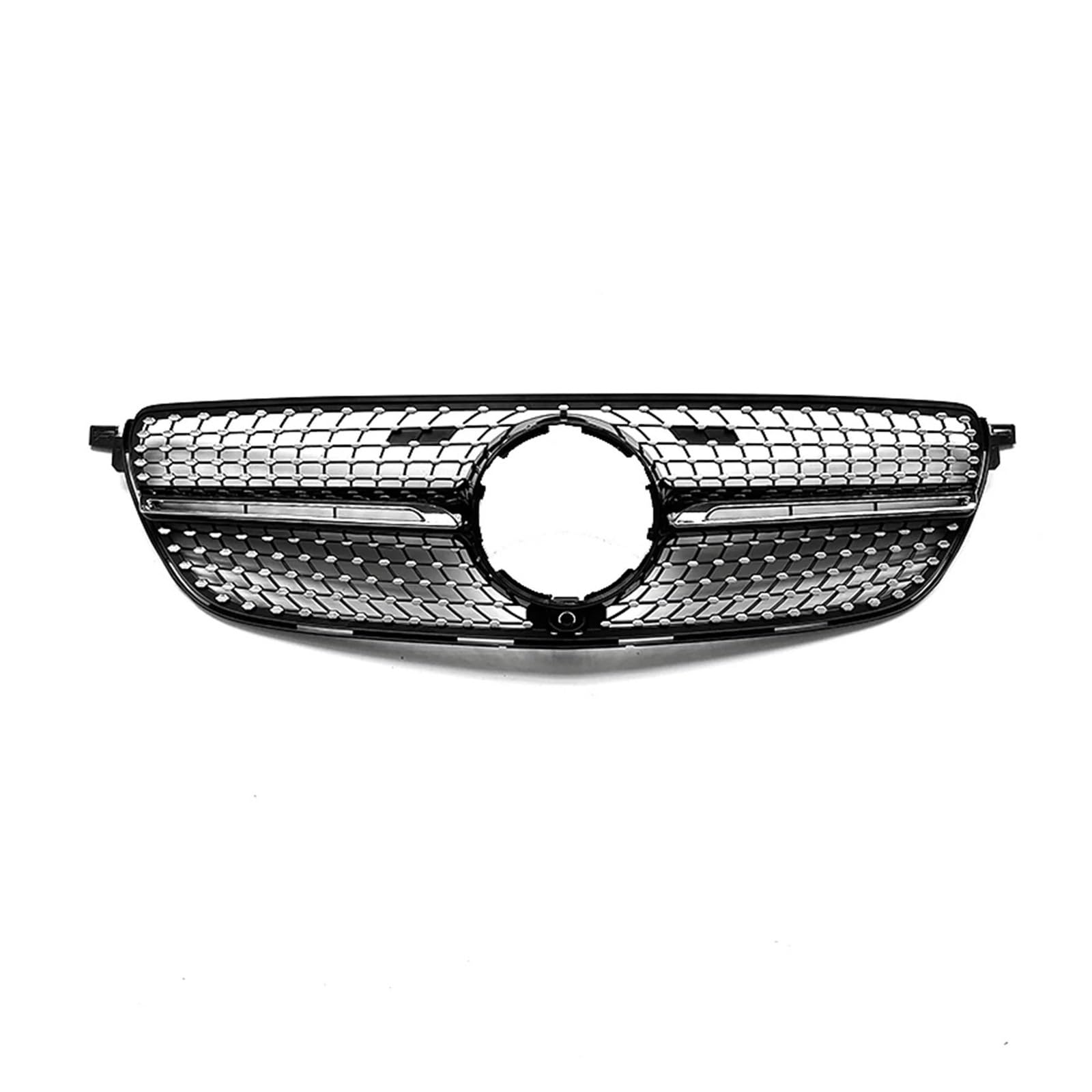 Auto Kühlergrill Für Benz Für GLE Klasse W292 C292 Coupe Sport 2015 2016 2017-2019 GLE350 Schwarz Auto Obere Stoßstange Haube Mesh Grill Front Grille Front Kühlergrill von Awqmx