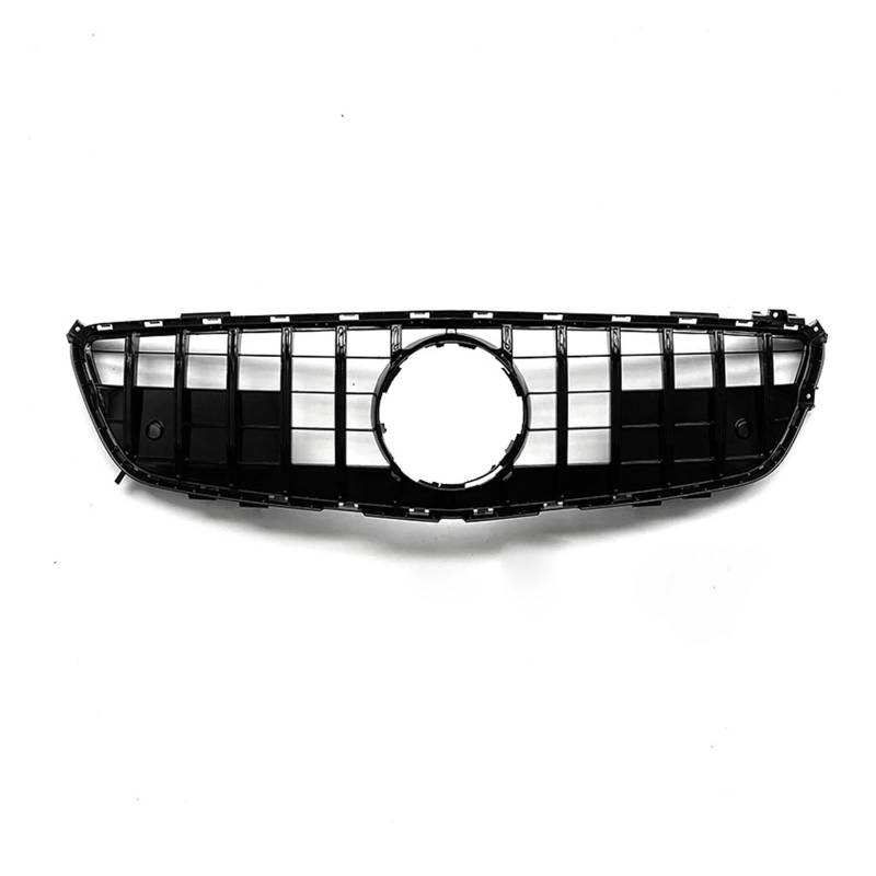 Auto Kühlergrill Für Benz Für R231 SL-Klasse 2013-2016 SL400 SL500 GT-Stil Schwarz/Silber Auto Obere Stoßstangenhaube Mesh-Gitter Frontgrill Front Kühlergrill(Schwarz) von Awqmx