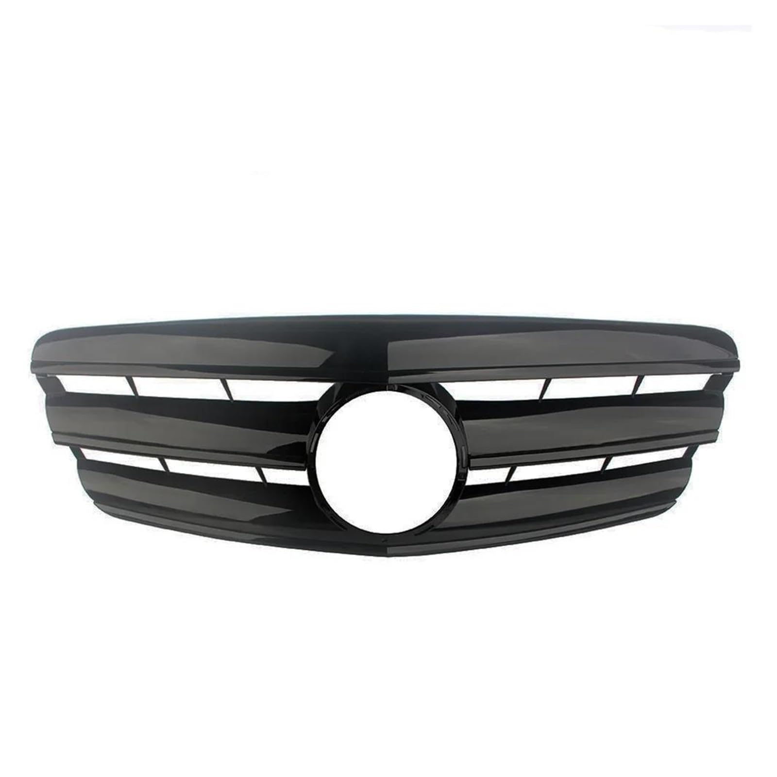 Auto Kühlergrill Für Benz Für W221 S-Klasse S320 S350 S450 S500 S63 S65 2005-2008 2009-2013 Front Racing Facelift Stoßstangengitter Front Kühlergrill(A Glossy Black 2005-2008) von Awqmx