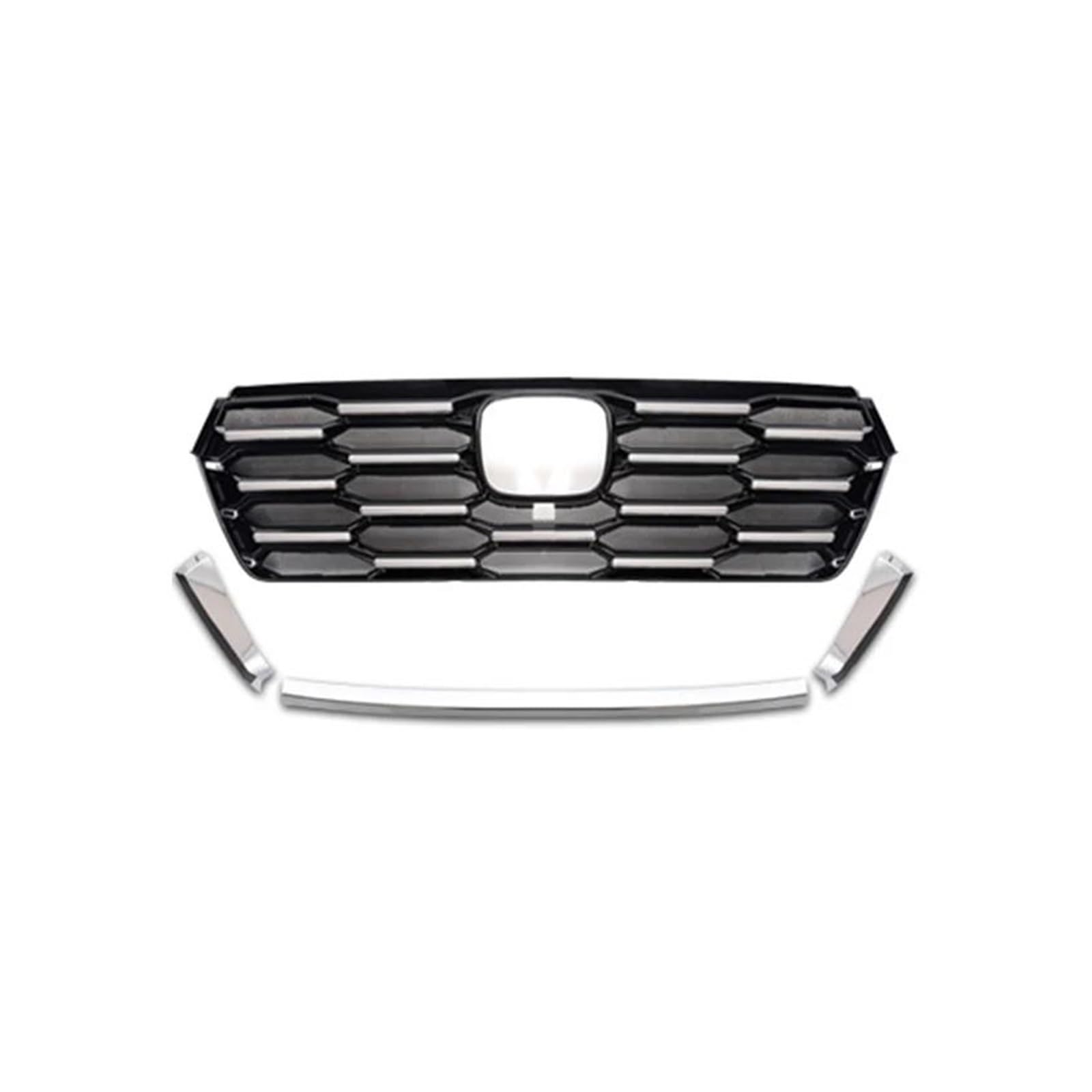 Auto Kühlergrill Für CRV 2023 Racing Grills Insekten Prävention Bildschirm ABS Auto Zubehör Front Stoßstange Griller Ersatz Front Kühlergrill von Awqmx