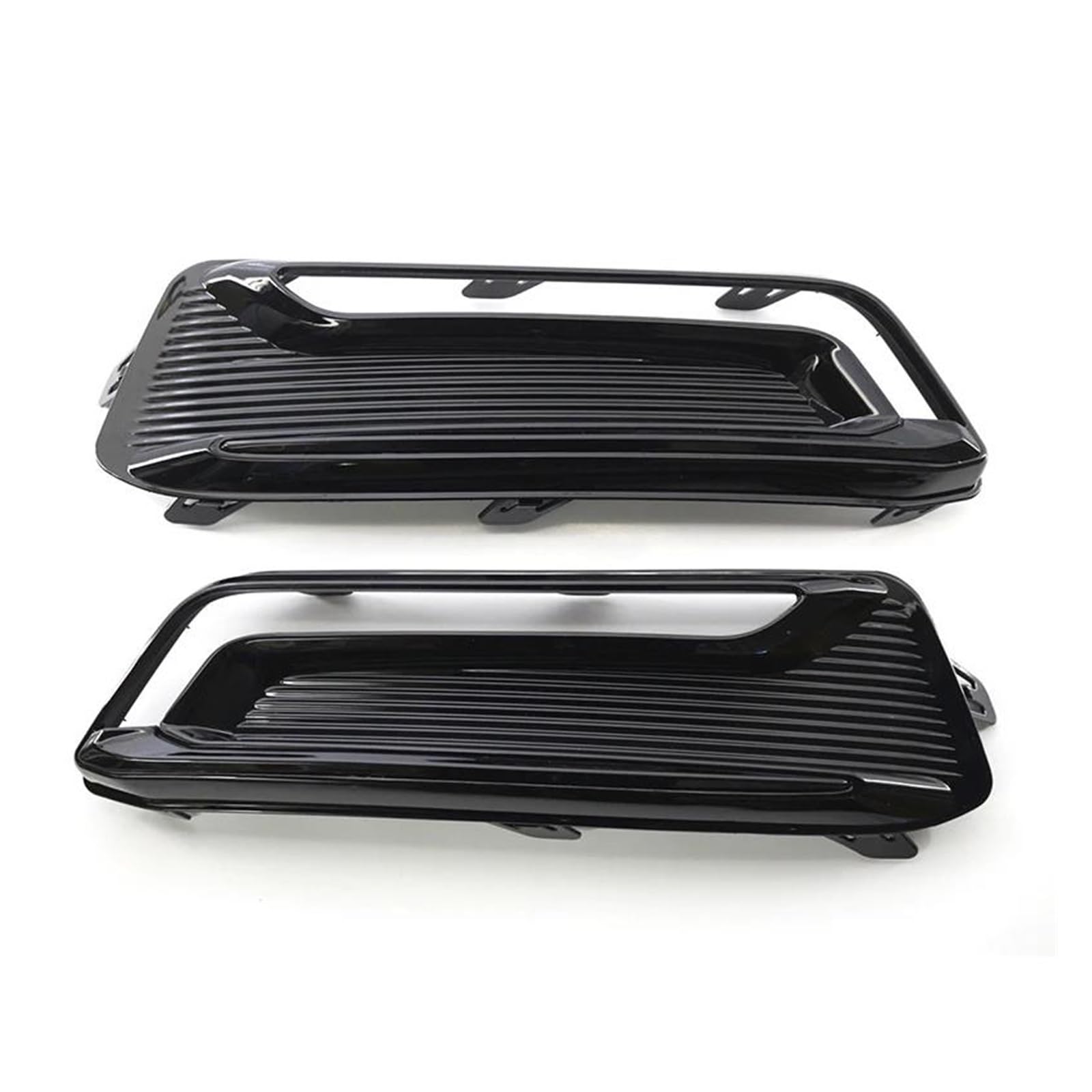 Auto Kühlergrill Für Chevrolet Für Impala 2014-2020 Frontschürze Nebel Licht Kühlergrill GM1039166 13730161 23455346 GM1038166 13730162 23455347 Front Kühlergrill(Black-1 Pair) von Awqmx