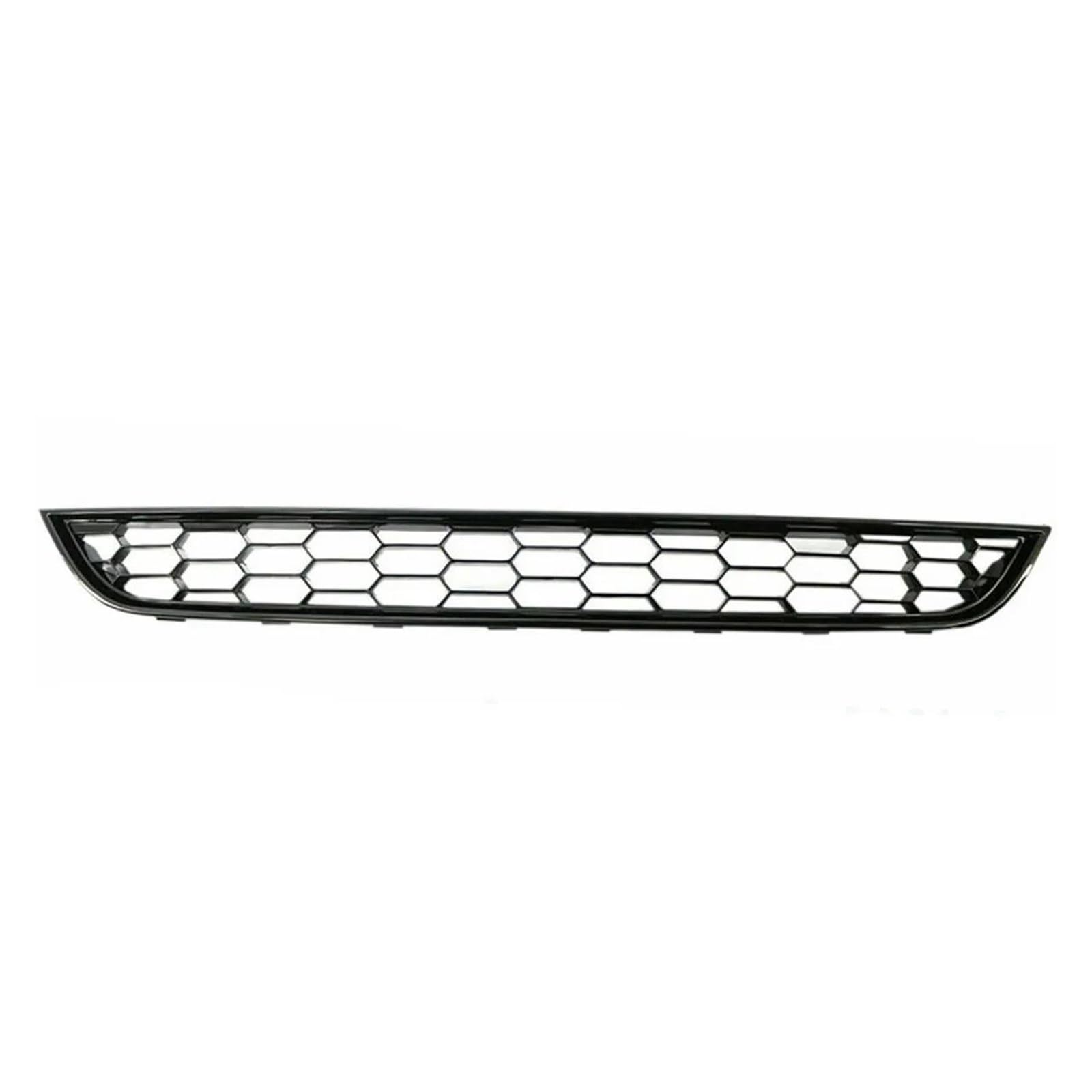 Auto Kühlergrill Für Ford Für Fiesta MK7 MK7.5 Facelift 2013 2014 2015 2016 2017 Auto Schwarz Front Stoßstange Unten Center Grille Mesh Panel Ersatz Front Kühlergrill von Awqmx