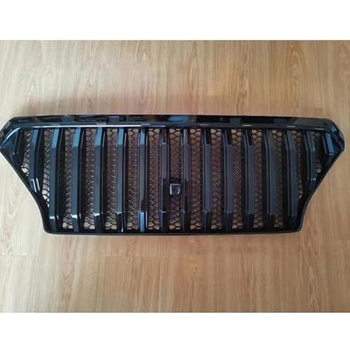 Auto Kühlergrill Für Hyundai Für Santa Fe 2018 2019 2020 Geändert Schwarz Kühlergrill Auto Racing Grills Auto Kühler Stoßstange Maske Mesh Abdeckung Front Kühlergrill von Awqmx