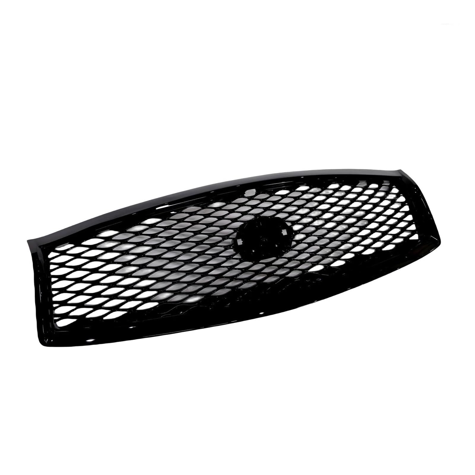 Auto Kühlergrill Für Infiniti Für Q70 Q70L 2015 2016 2017 2018 2019 Honeycomb Style Schwarz Auto Obere Stoßstange Haube Mesh Grid Front Grille Racing Grill Front Kühlergrill von Awqmx