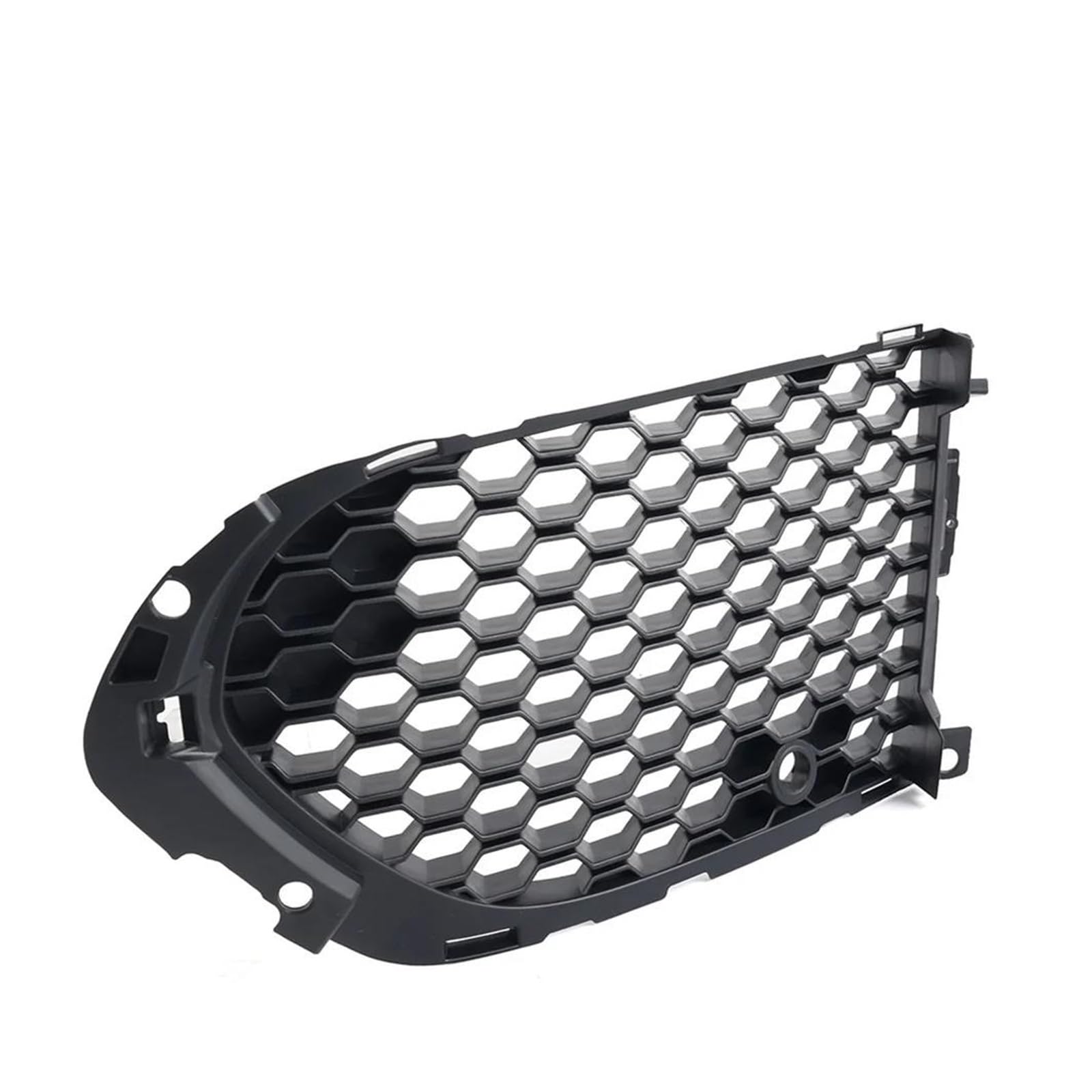 Auto Kühlergrill Für Jaguar Für F-Tempo 2016 2017 2018 2019 2020 Matte Schwarz Auto Geöffnet Mesh Front Stoßstange Nebel Licht Lampe Grill Grille Mit PDC Front Kühlergrill(Left) von Awqmx