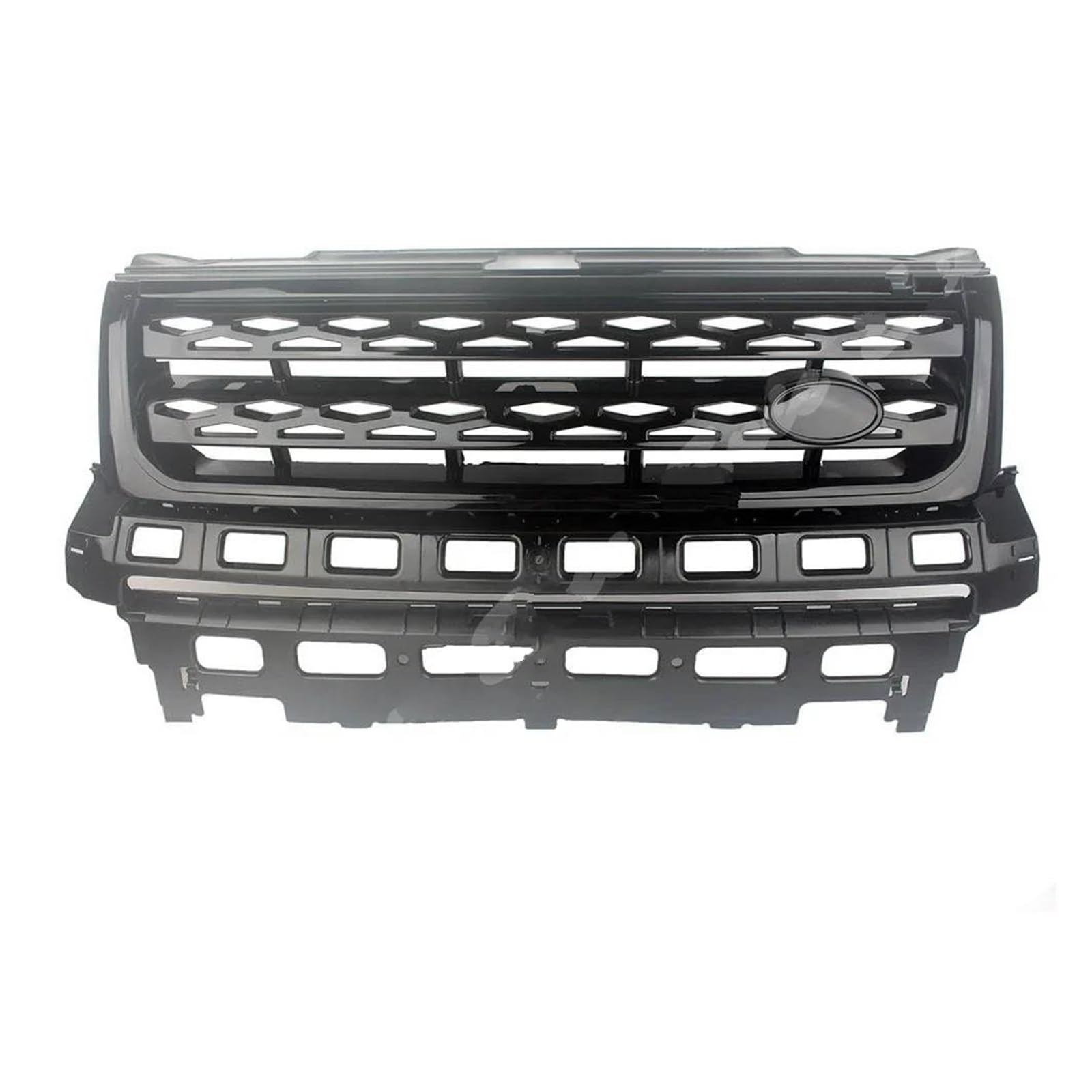 Auto Kühlergrill Für Land Für Rover Für Free Lander 2 2010 2011 2012 2013 2014 2015 2016 Auto Vorne Mitte Grille Grills Grille Front Kühlergrill(Full Black) von Awqmx