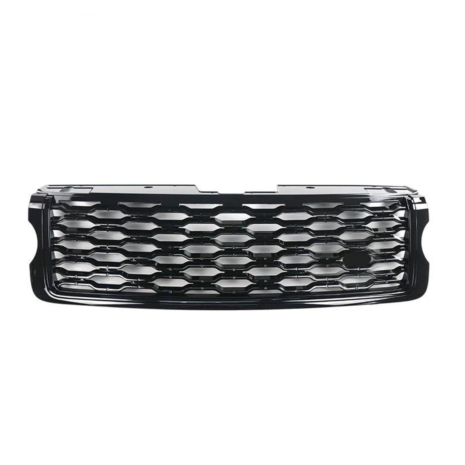 Auto Kühlergrill Für Land Für Rover Für Range Für Rover Vogue L405 Upgrade 2013-2022 Mesh Grills Zubehör ABS Auto Vorderen Stoßfänger Grille Front Kühlergrill(13-17 All Black) von Awqmx