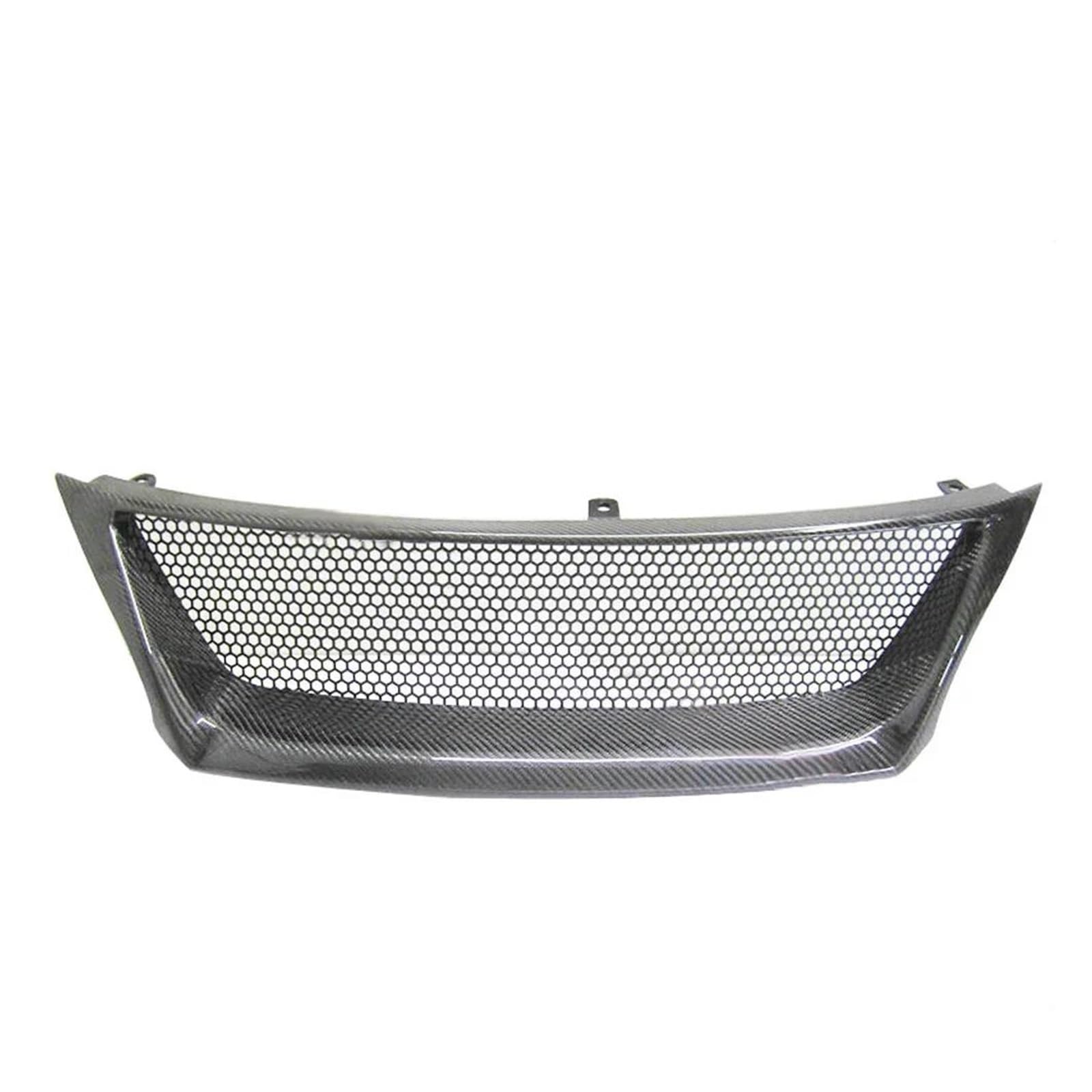 Auto Kühlergrill Für Lexus is F 2008 2009 2010 2011 Mattschwarz, Kohlefaser 4 Türen Frontstoßstange Mittelgrill Grill Refit Front Kühlergrill(Carbon Fiber) von Awqmx