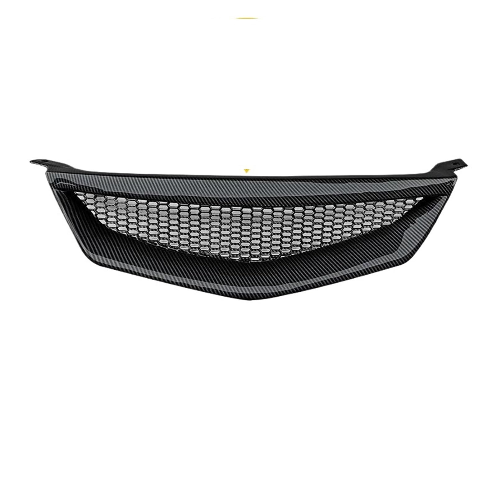 Auto Kühlergrill Für Mazda 6 2003–2010, Für M6 08–12, Stoßfänger Der Ersten Generation, Carbon-Oberflächengitter, Frontgrill, Refit-Zubehör, GR-Stil, Autogrill Front Kühlergrill(Carbon Surface 06-10) von Awqmx