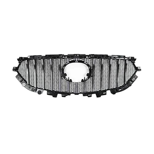 Auto Kühlergrill Für Mazda Für CX5 Für CX-5 2017 18 19 20 21 Racing Grill Stoßstange Refit Zubehör Mesh Glanz Chrom Überzug Front Grill Front Kühlergrill(A Silver) von Awqmx