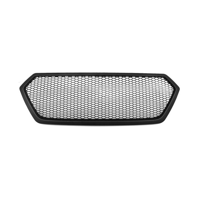 Auto Kühlergrill Für Subaru Für Legacy Für Outback 2015-2017 Kühlergrill Racing Grill Carbon Fiber Oberen Stoßfänger Haube Mesh Grid Front Kühlergrill(Matte Black) von Awqmx