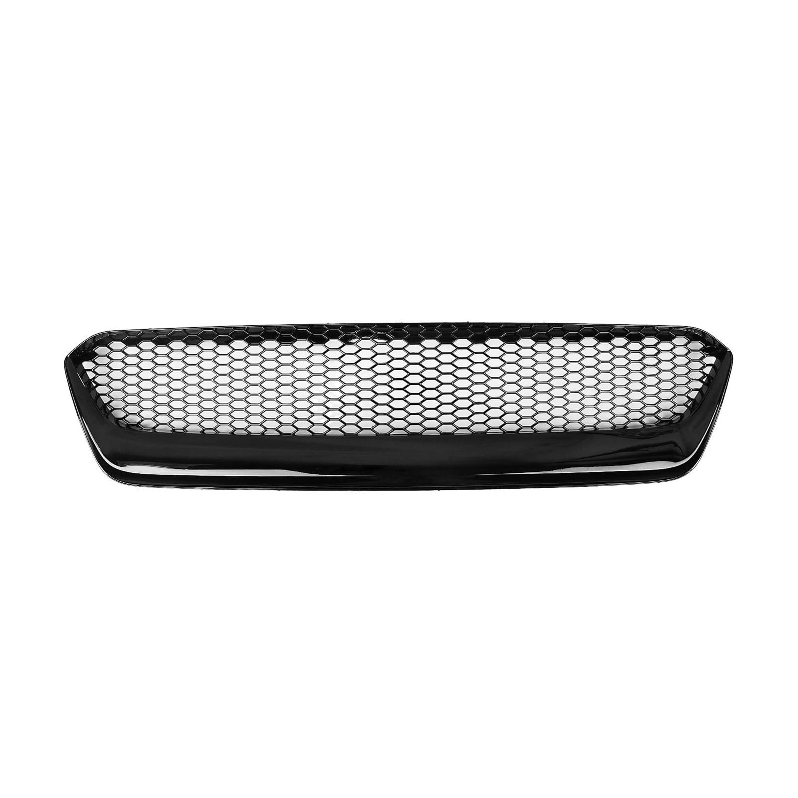 Auto Kühlergrill Für Subaru Für WRX 2015-2017 Kühlergrill Racing Grill Carbon Look/Glanz/Matt Schwarz Oberen Stoßstange Haube Mesh Grid Front Kühlergrill(Glossy Black) von Awqmx