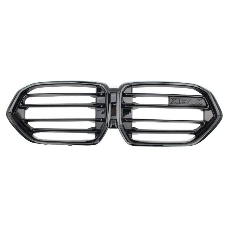 Auto Kühlergrill Für X6 G06 2023 + M60i M50D XDrive30i 40i/X5M F95 X6M F96 2019-2024 Auto Front Kühler Niere Stoßstange LCI Haube Grille Front Kühlergrill von Awqmx