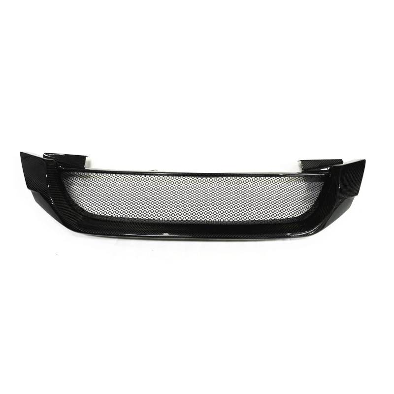 Auto Kühlergrill Kühlergrill Für Accord 4-türige Limousine 2013–2015, US-Version, Fiberglas/Kohlefaser, Auto-Oberteil, Stoßstangenhaube, Netzgitter Front Kühlergrill(Carbon Fiber) von Awqmx