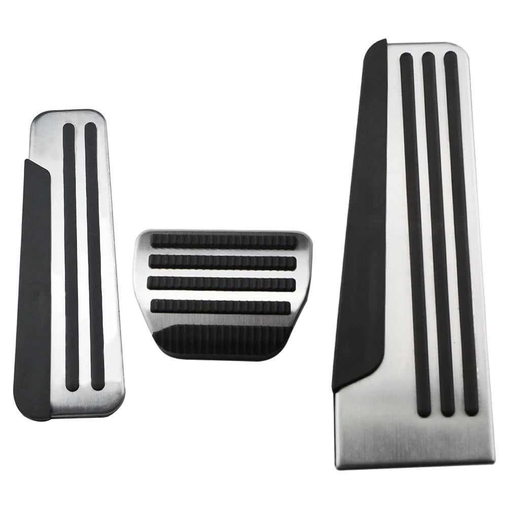 Auto Pedal Set Auto Pedale Für Infiniti G37 G 37 2008-2021 Auto Rest Pedal Aufkleber Gas Bremspedal Schutz Pads Abdeckung Zubehör Fußpedal Bremspedal(at 3pieces with Rest) von Awqmx