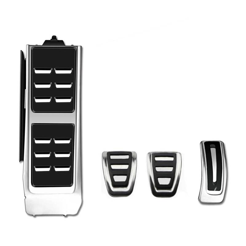 Auto Pedal Set Für A4 Für B8 Für B9 Für A6 Für C7 Für C8 Für Q5 2009-2024 at MT Auto Pedale Edelstahl Gaspedal Bremspedal Abdeckung Pads Fußpedal Bremspedal(F) von Awqmx