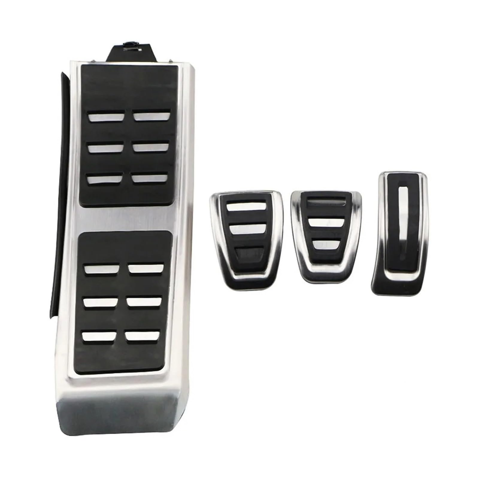 Auto Pedal Set Für A7 4G8 2011 2012 2013 2014 2015 2016 2017 2018 Edelstahl Auto Pedale Gas Beschleuniger Nicht-Slip Rest Fuß Pedal Pads Fußpedal Bremspedal(4 pcs) von Awqmx