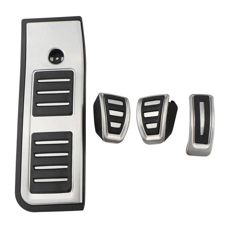 Auto Pedal Set Für A7 4K8 2019 2020 2021 2022 Auto Fußpedale Schutz Abdeckung Gas Beschleuniger Bremse rutschfeste Edelstahl Pedale Pads Fußpedal Bremspedal(4 pcs) von Awqmx