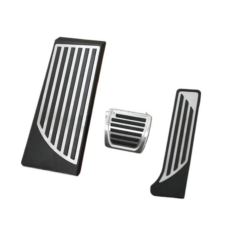 Auto Pedal Set Für Alfa Für Romeo Für Stelvio 2017 2018 2019 2020 2021 2022 2023 Fuß Rest Fußstütze Toten Bremse Gas Pedal Pad Abdeckung Set Fußpedal Bremspedal von Awqmx