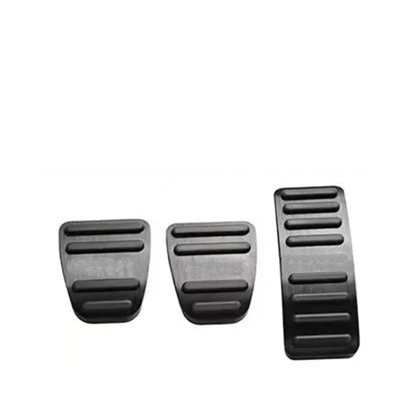 Auto Pedal Set Für Chery Tiggo 7 Pro Plus 2016-2021 2022 2023 Aluminium Auto Kraftstoff Beschleuniger Bremse Kupplung Pedal Abdeckung Non Slip Pads Fall Zubehör Fußpedal Bremspedal(MT Black) von Awqmx