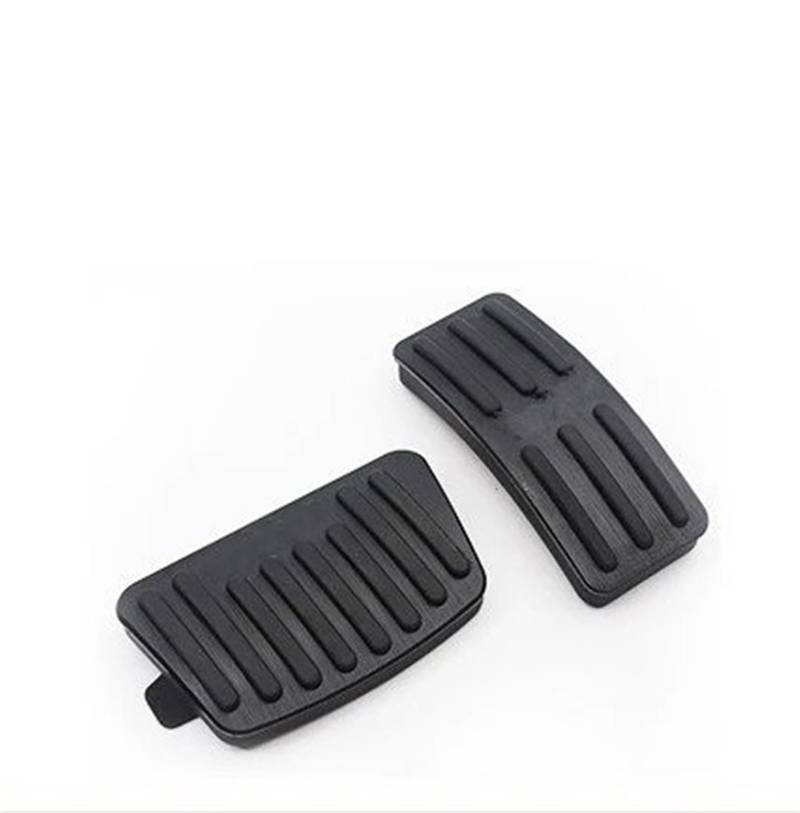 Auto Pedal Set Für Geely Für Coolray SX11 2019 2020 2021 Aluminium Auto Fußstütze Pedal Kraftstoff Beschleuniger Bremspedale Abdeckung Nicht-Slip Pads Zubehör Fußpedal Bremspedal(Schwarz) von Awqmx