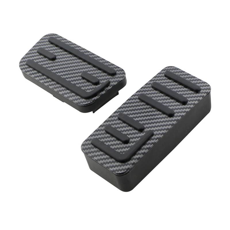 Auto Pedal Set Für Jazz Für Fit E 2021 2022 Auto Pedale Carbon Faser Bremse Beschleuniger Pedal Fuß Pedal Pads Abdeckungen Auto Zubehör Fußpedal Bremspedal von Awqmx