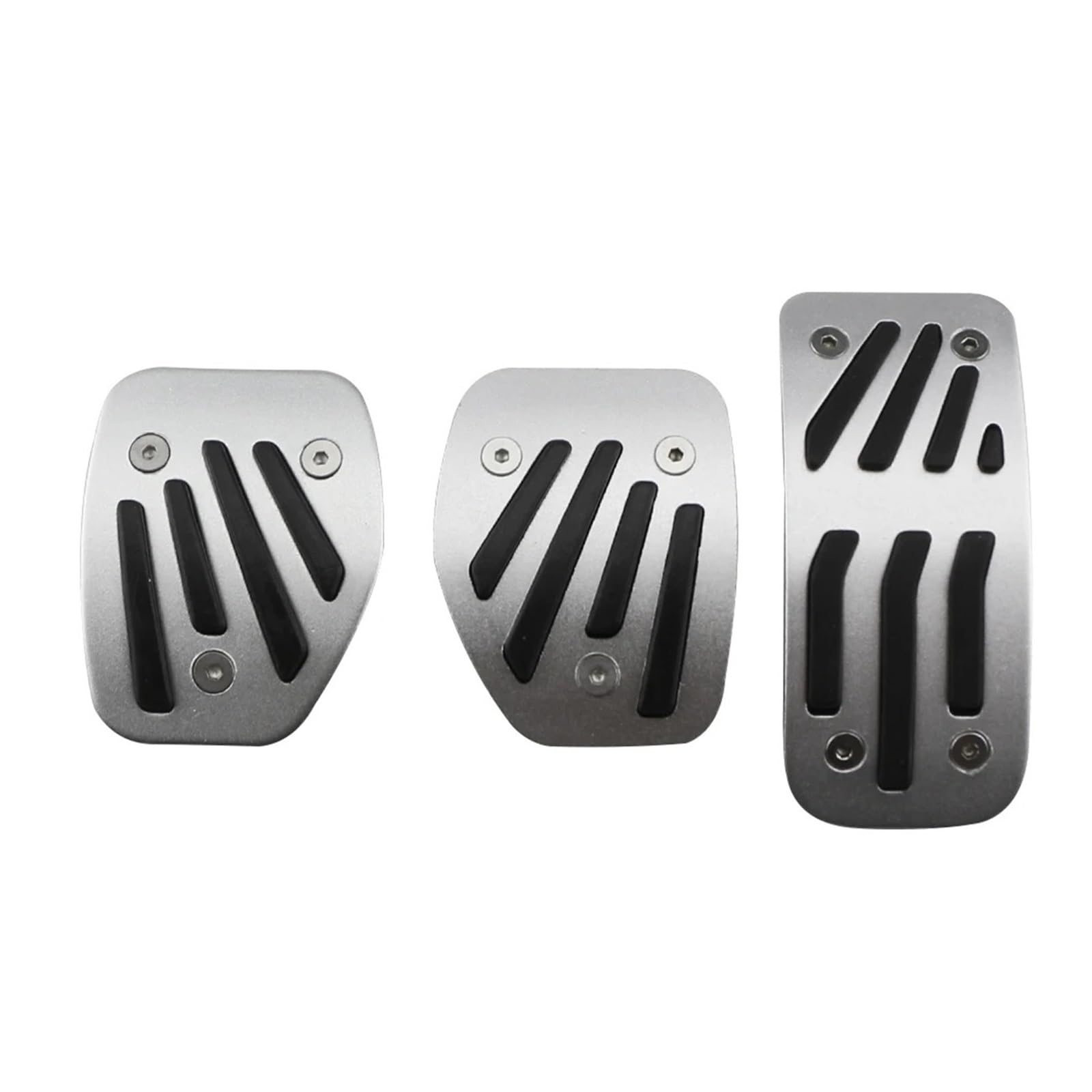 Auto Pedal Set Für Peugeot 207 301 307 208 2008 308 408 Aluminiumlegierung Autopedale Gaspedalabdeckung Fußpedal Bremspedal(MT) von Awqmx