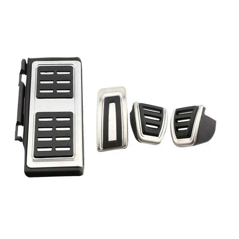 Auto Pedal Set Für Sitz Für Cupra Für Ateca KH7 2016 2017 2018 2019 2020 2021 2022 Auto Pedale Gas Kraftstoff Bremse Fußstütze Kein Bohren Pedal Abdeckung at MT Fußpedal Bremspedal(4 pcs) von Awqmx