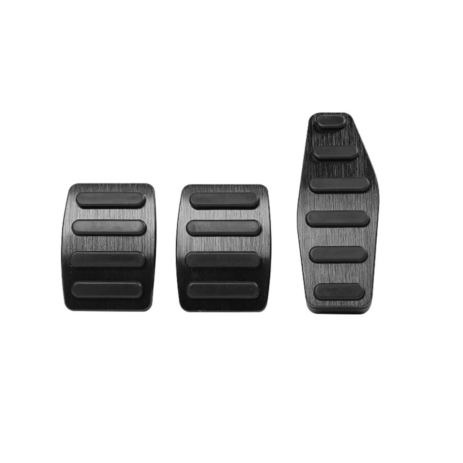 Auto Pedal Set Für Suzuki Für Jimny Für Sierra JB64 JB74 2019 2020 2021 2022 Auto Fußstütze Pedal Beschleuniger Kraftstoff Bremspedale Abdeckung Anti-Slip Pads Fußpedal Bremspedal(MT 3pcs Black) von Awqmx