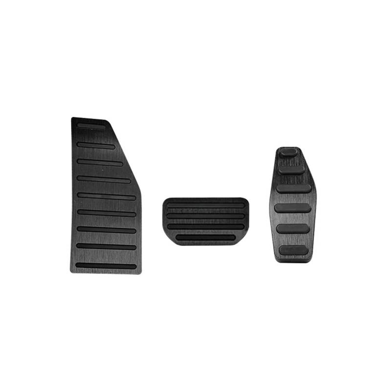 Auto Pedal Set Für Suzuki Für Jimny Für Sierra JB64 JB74 2019 2020 2021 2022 Auto Fußstütze Pedal Beschleuniger Kraftstoff Bremspedale Abdeckung Anti-Slip Pads Fußpedal Bremspedal(at and Rest Black) von Awqmx