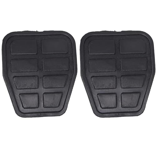 Auto Pedal Set Für VW Für Passat B2 B3 B4 Corsar Carat 1980-1995 1996 1997 Ersatz 7213141 6X0721173A Auto Gummi Bremse Kupplung Fuß Pedal Pad Abdeckung Fußpedal Bremspedal(2Pc) von Awqmx