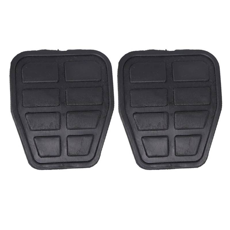 Auto Pedal Set Für VW Für Polo 6N Mk2 86C 1981 1982 1893 1984-1998 1999 Gummi Bremse Kupplung Fuß Pedal Pad Abdeckungen 321721173 7213141 6X0721173A Fußpedal Bremspedal(2Pc) von Awqmx