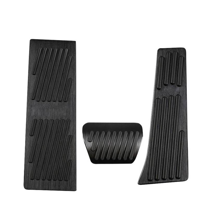 Auto Pedal Set Für X3 G01 Für X4 G02 Für IX3 G08 2018-2020 2021 2022 2023 Aluminium Auto Anti-Slip Accelerator Bremspedale Abdeckung Fußstütze Pedal Pads Fußpedal Bremspedal(3 Black18-20) von Awqmx