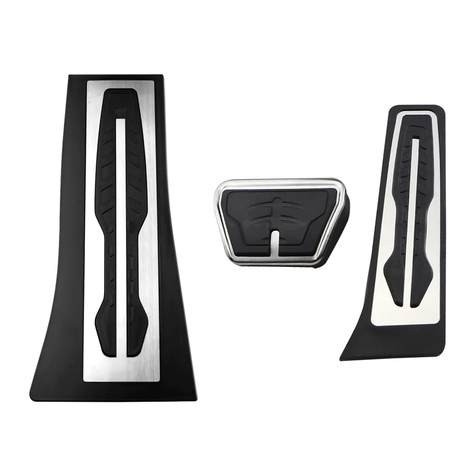 Auto Pedal Set Für X5 Für X6 F15 F16 E70 E71 E72 LHD Gas Kraftstoff Bremse Fußstütze Pedal Platte Pad Pedale Pad Auto Zubehör Fußpedal Bremspedal(at with Rest.) von Awqmx