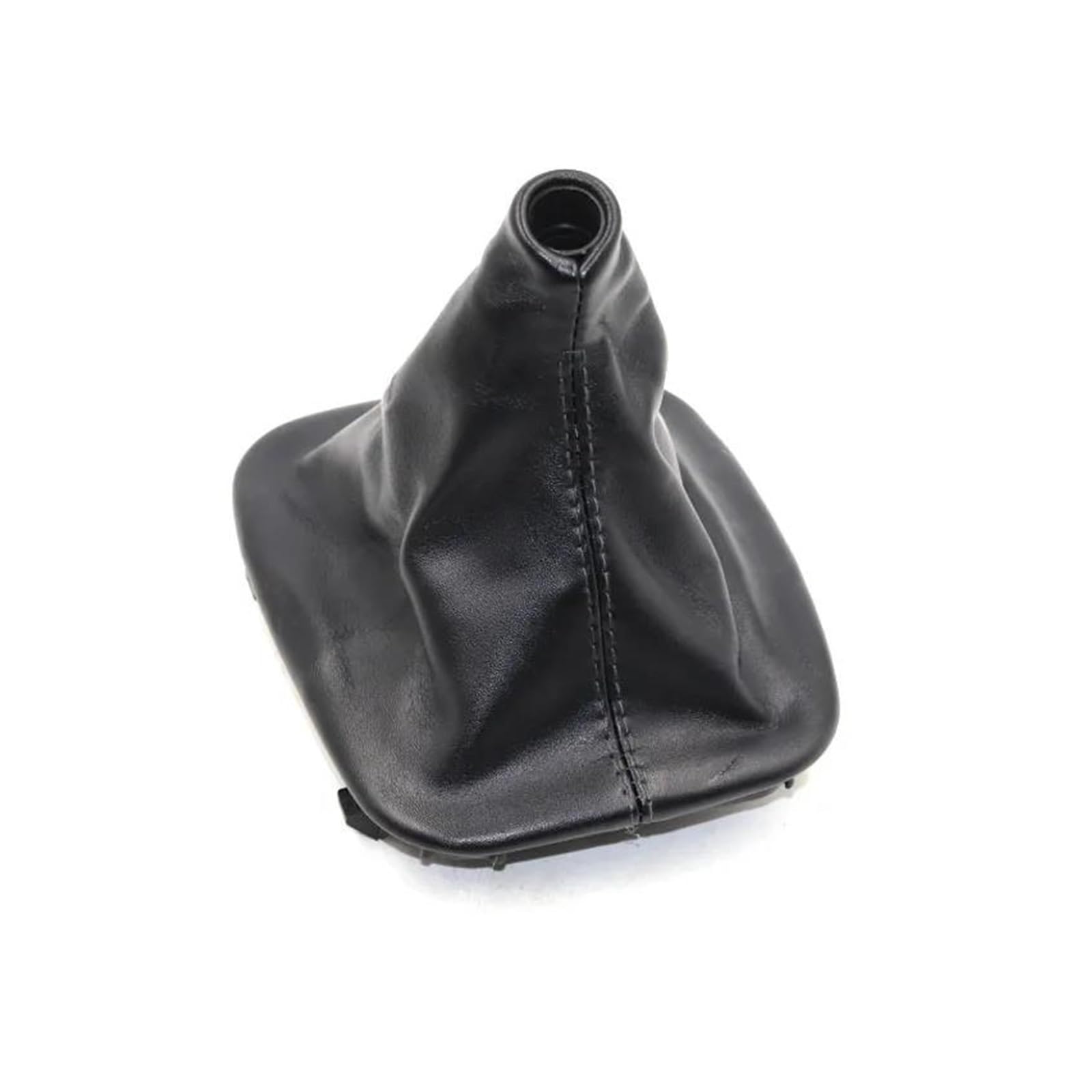 Auto-Schaltknauf Für Benz Für W123 W140 W202 4/5 Geschwindigkeit Kunststoff Leder Auto Schaltknauf Konb Gamasche Schaltknauf Auto Schalthebel(Gaiter Boot Cover) von Awqmx