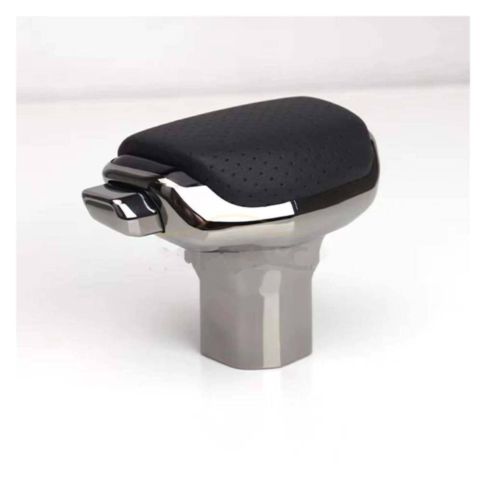 Auto-Schaltknauf Für Mazda Für CX-30 Für CX-5 CX-8 CX-3 CX-9 Shifter Hebel Kopf Für Mazda 3 6 Auto Kristall Innen Modifikation Schaltknauf Auto Schalthebel(Chrome with Hole) von Awqmx