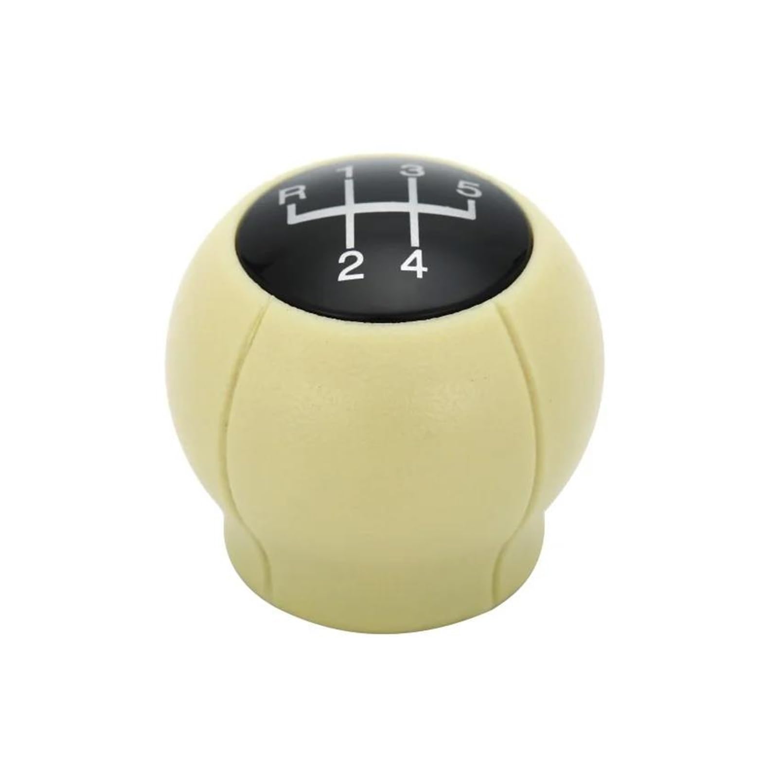 Auto-Schaltknauf Für Opel Für Astra FG Sintra Tigra Für Corsa Zafira Vectra B 5 Gang Manuelle Schaltknauf Auto Zubehör Auto Schalthebel(Plastic Ball Beige B) von Awqmx