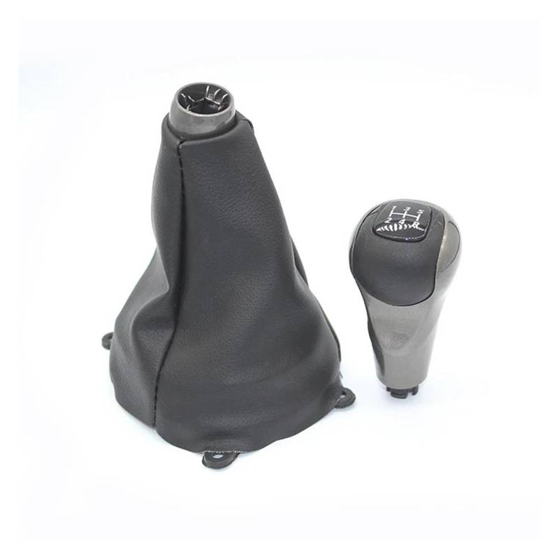 Auto-Schaltknauf Schaltknauf Für Civic Für DX EX LX 2006-2011 5 6 Geschwindigkeit MT Stick Ball Hebel Griff Auto Innen Tuning Zubehör Auto Schalthebel(5 Speed Suit) von Awqmx