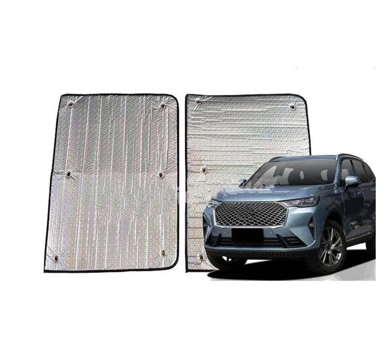 Auto-Sonnenschirm Für Great for Wall Für Haval Für H6 Für HEV Für PHEV 2021-2024 Schiebedach Sonnenschirm Dach Sonnenschutz Wärmedämmung Windschutzscheibe Zubehör Auto Sonnenschutz Auto Frontscheibe von Awqmx