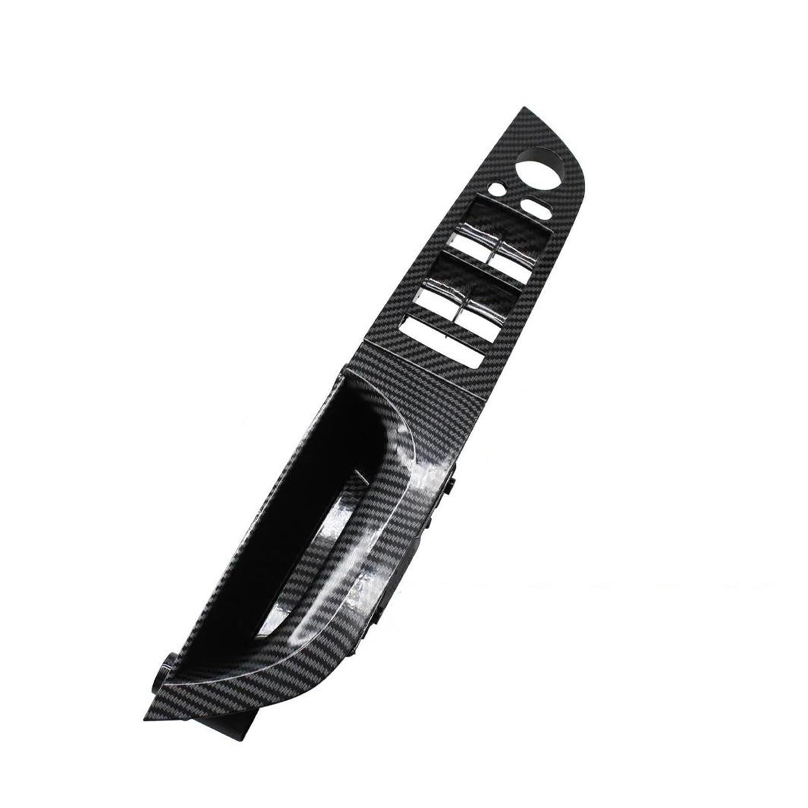 Auto Türgriff Innentürgriffe Für 3 Serie E90 E91 316 318 320 325 328i LHD RHD Auto Innen Armlehne Carbon Faser Tür Pull Griff Mit Abdeckung Trim Auto Türgriff Innengriff(LHD 37.5 High-end) von Awqmx