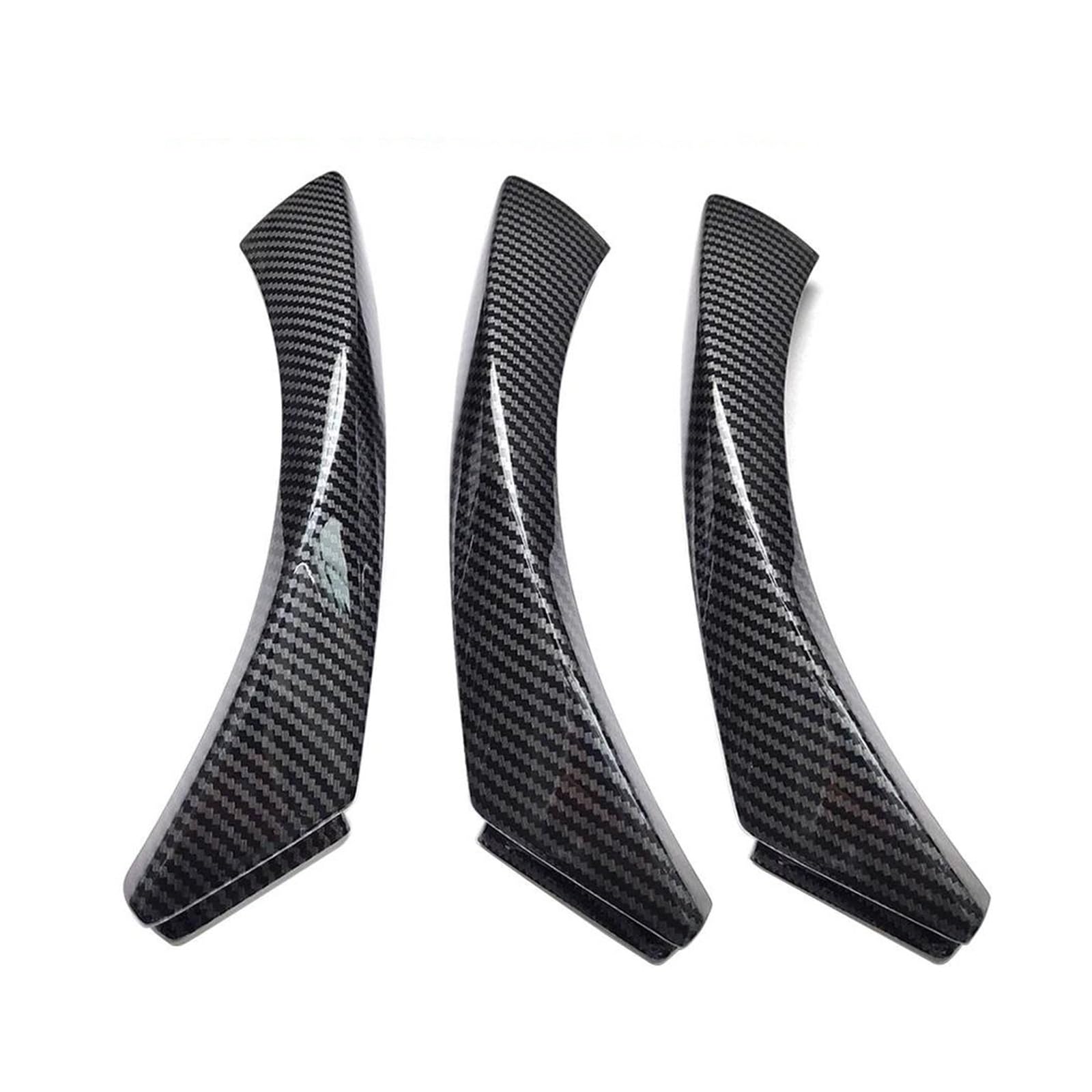 Auto Türgriff Innentürgriffe Für 3 Serie E90 E91 316 318 320 325 328i LHD RHD Auto Innen Armlehne Carbon Faser Tür Pull Griff Mit Abdeckung Trim Auto Türgriff Innengriff(LHD Cover Set) von Awqmx