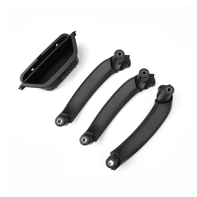 Auto Türgriff Innentürgriffe Für X3 X4 F25 F26 2010-2017 4 Stück Kohlefaser Links Rechts Innentürgriff LHD Innentürverkleidung Griff Pull Trim Abdeckung Auto Türgriff Innengriff(Black 4Pcs) von Awqmx